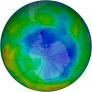 Antarctic Ozone 2001-08-08